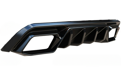 💕Diffusore Seat Cupra Leon Mk1 2020+ - Diffuser Rear, ACupra V1 nero lucido💕