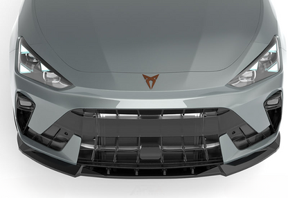 💕Splitter Seat Cupra Leon Mk1 FL 2024 - Bumper Splitter Front, A  Cupra nero 💕
