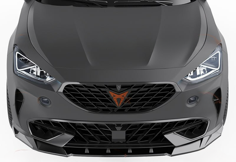 💕Splitter Seat Cupra Formentor Mk1 2020+ - Bumper Splitter Front, nero lucido💕