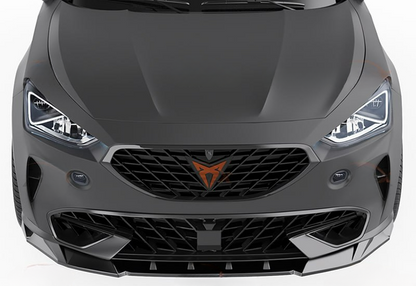 💕Splitter Seat Cupra Formentor Mk1 2020+ - Bumper Splitter Front, nero lucido💕