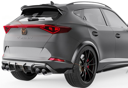 💕Diffusore Seat Cupra Formentor Mk1 2020+ - Diffuser/Rear nero lucido💕