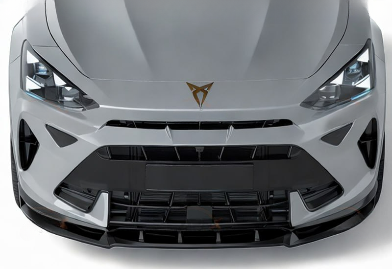 💕Splitter Seat Cupra Formentor Mk1 FL 2024+ - Bumper Splitter Front, nero luc💕