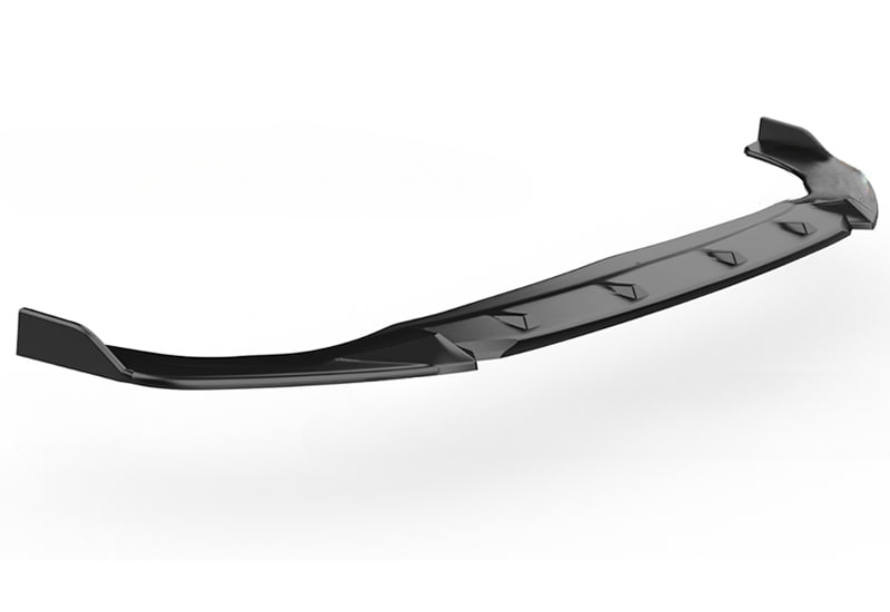 💕Splitter  VW Golf Mk8 2019+ - Bumper Splitter/Front,  nero lucido💕