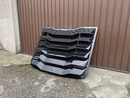 💕Louver lunotto posteriore nero lucido ABS per Nissan 350Z💕