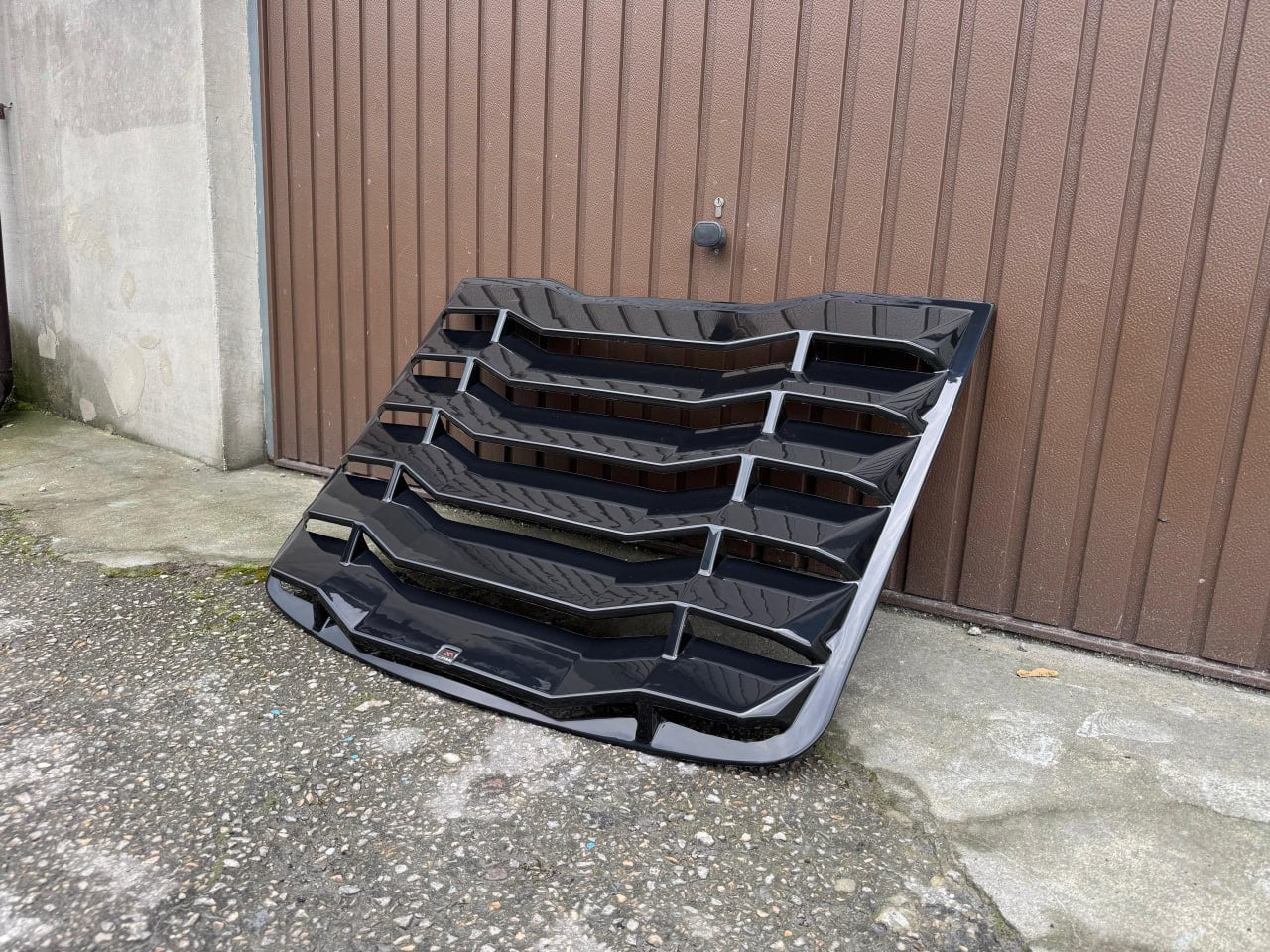 💕Louver lunotto posteriore nero lucido ABS per Nissan 350Z💕