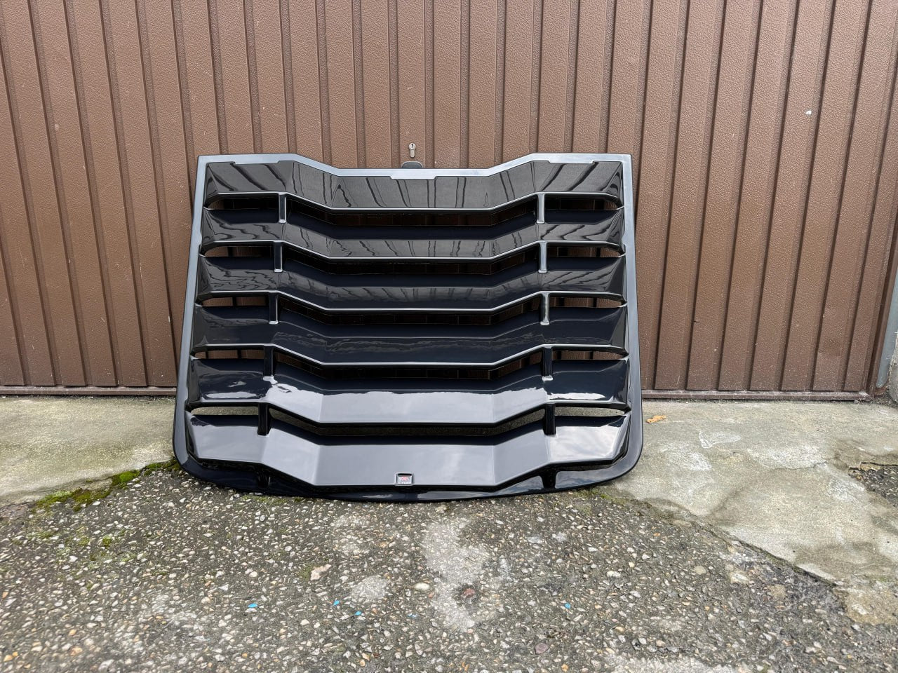 💕Louver lunotto posteriore nero lucido ABS per Nissan 350Z💕