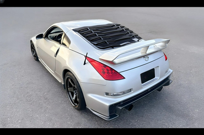 💕Louver lunotto posteriore nero lucido ABS per Nissan 350Z💕