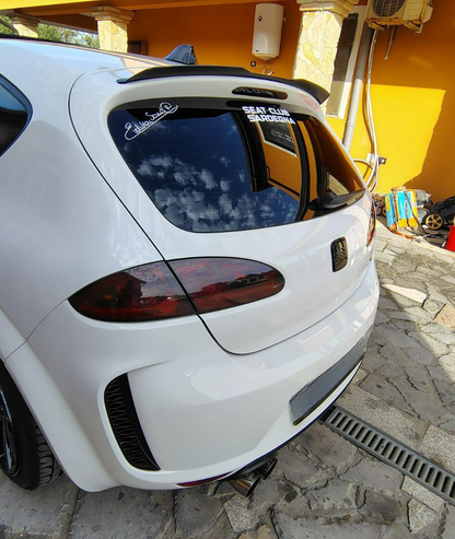 💕Spoiler ala aggiuntiva per seat leon 1P nero lucido  💕
