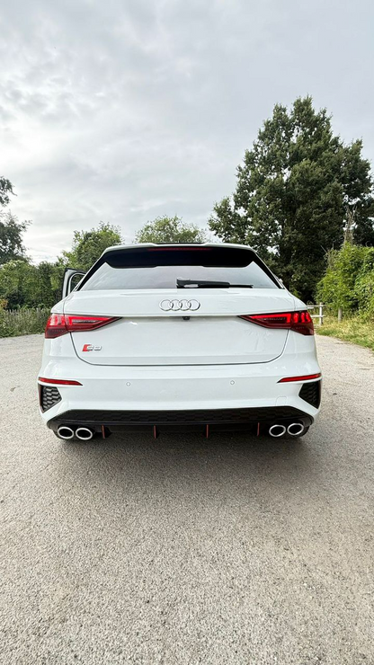 💕DIFFUSORE ADATTO PER A3 8Y 2020+ SPORTBACK LOOK S3 PER PARAURTI SLINE 💕