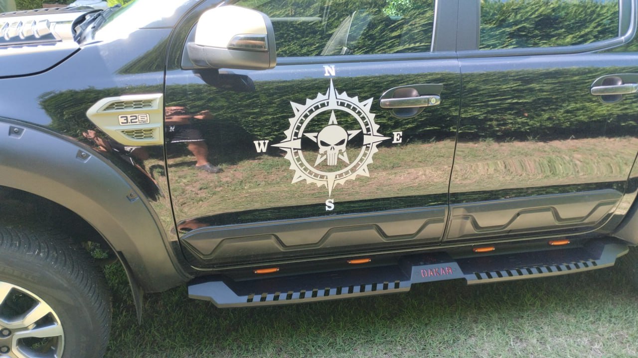 💕PEDANE FORD  RANGER 2011-2022 LOOK DAKAR LED (203CM) 💕