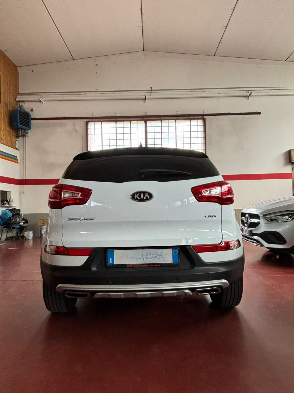 💕Art.0150  Sotto paraurti anteriore + posteriore kia sportage 11-14 diffusore💕