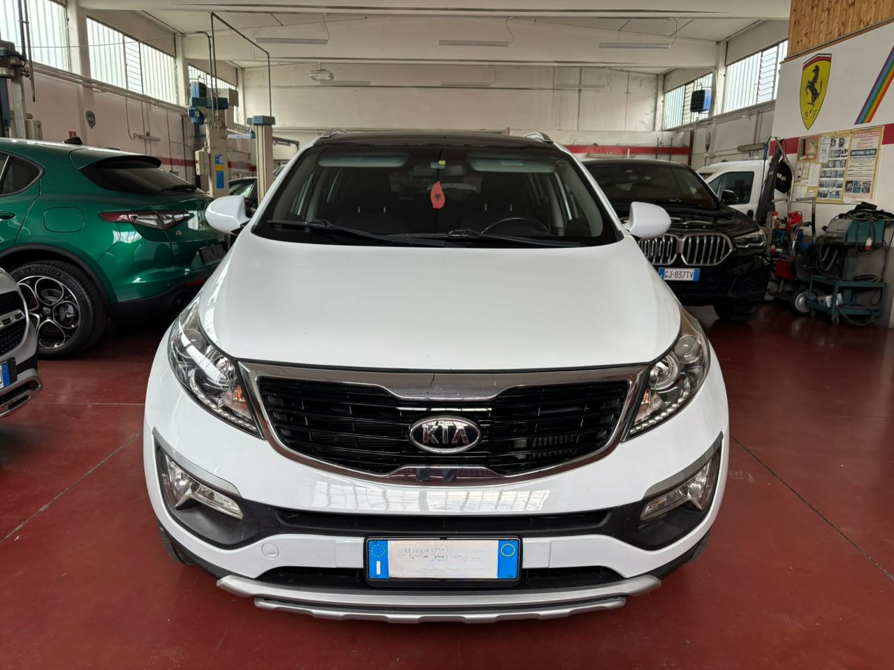 💕Art.0150  Sotto paraurti anteriore + posteriore kia sportage 11-14 diffusore💕