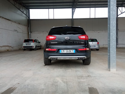 💕Art.0150  Sotto paraurti anteriore + posteriore kia sportage 11-14 diffusore💕