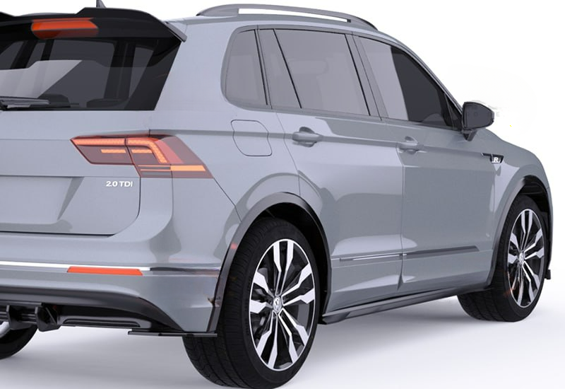 💕SOTTO MINIGONNE VW Tiguan Mk2 2016+, R/R Line V1 Style💕