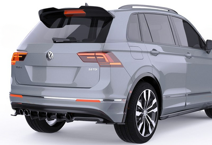 💕Flaps  adatto  per VW Tiguan Mk2 2016+, R/R Line V1 Style Nero  Lucido💕