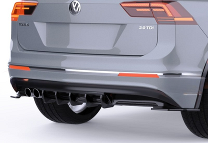 💕Flaps  adatto  per VW Tiguan Mk2 2016+, R/R Line V1 Style Nero  Lucido💕