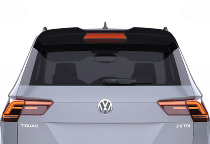 💕Spoiler  adatto  per VW Tiguan Mk2 2016+, R/R Line V1 Style Nero  Lucido💕