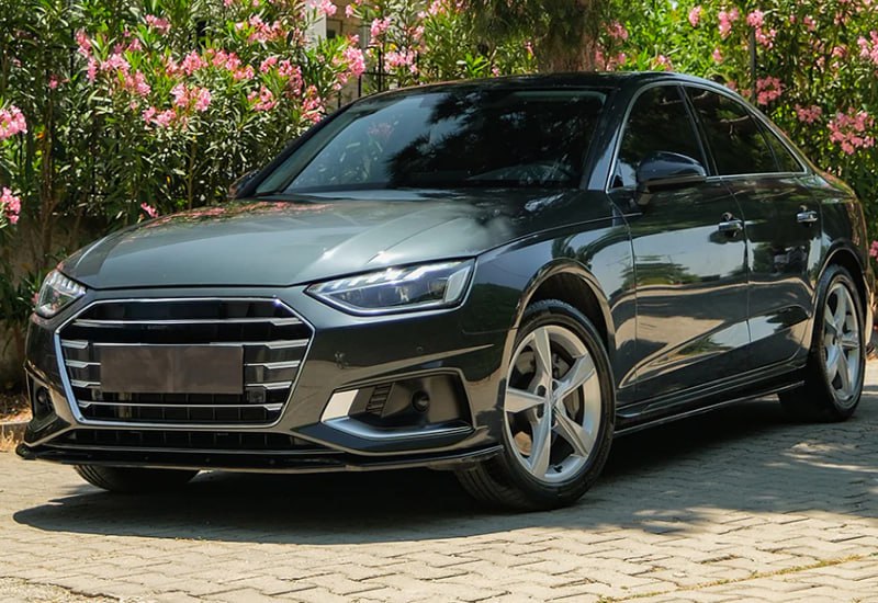 💕FS01-0189  Splitter Audi A4 B9 FL 2019+ Bumper Front A Plus nero lucido 💕