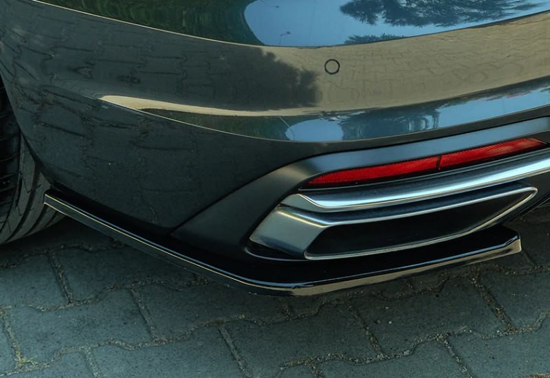 💕RS11-0059 Flap Audi A4 B9 FL 2019+ - Bumper Flap/ Rear Side, A Plus Std. 💕