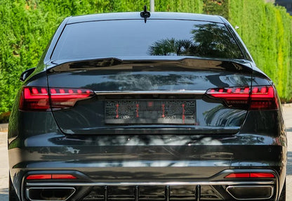 💕SP20-00 Spoiler Audi A4 B9 FL 2019  Spoiler A Plus Std. Line V1 nero lucido💕
