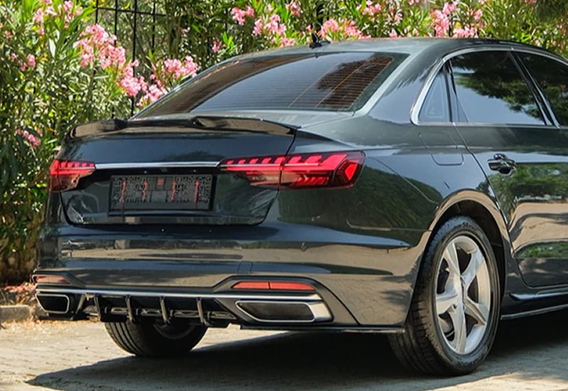 💕SP20-00 Spoiler Audi A4 B9 FL 2019  Spoiler A Plus Std. Line V1 nero lucido💕