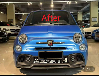 💕BODYKIT FIAT 500 LOOK ABRTH PARAURTI ANTERIORE  MINIGONNE POSTERIORE 💕