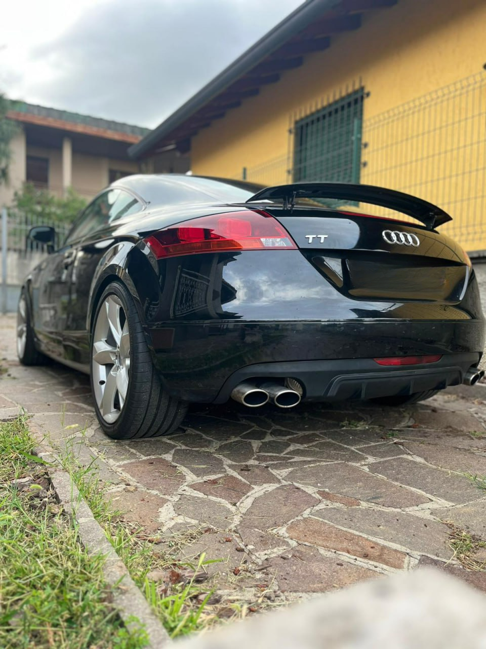 💕0724 DIFFUSORE SOTTO PARAURTI POSTERIORE AUDI TT 8J 2006-2014💕