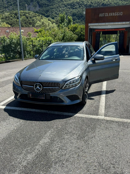 💕ART. 2005 GRIGLIA CLASSE C W205 2019-2022 LOOK AMG DIAMANT CROMATA 💕