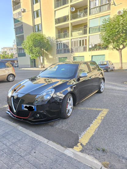 💕ART. 1842 SPLITTER ALFA ROMEO  GIULIETTA 2010-2020 NERO LUCIDO💕