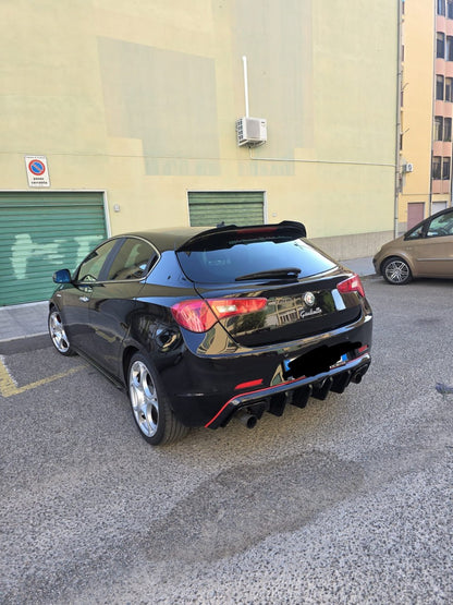 💕ART. 1924 DIFFUSORE  ALFA ROMEO  GIULIETTA 2010-2020 NERO LUCIDO💕