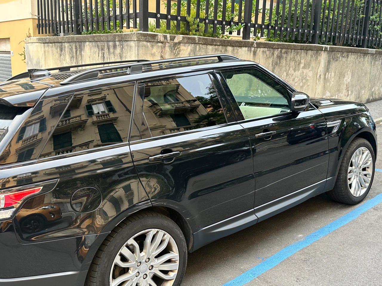 💕ART. 0216 MANCORRENTI RANGE ROVER SPORT L494 NERO 2013+ 💕