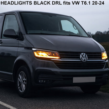 💕FARI A LED NERO DRL adatto a VW T6.1 20-24💕