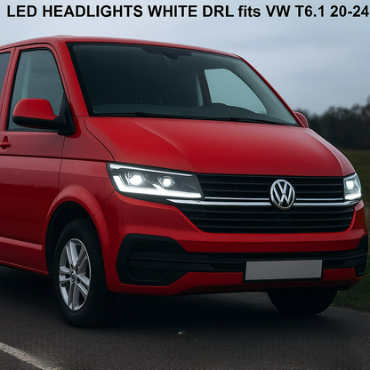 💕FARI A LED NERO DRL adatto a VW T6.1 20-24💕