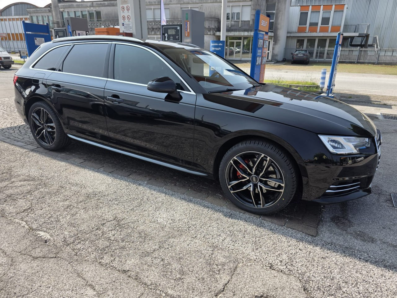 💕ART. 0437 MINIGONNE AUDI A4 B9 LOOK SLINE S GREZZE💕