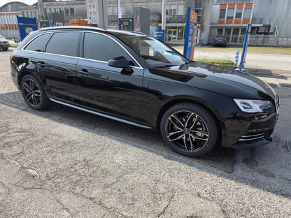 💕ART. 0437 MINIGONNE AUDI A4 B9 LOOK SLINE S GREZZE💕