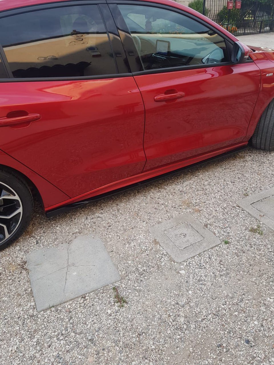 💕ART. 1479 SOTTO MINIGONNE FORD  FOCUS MK4 2019+ ST / ST-Line NERO LUCIDO💕