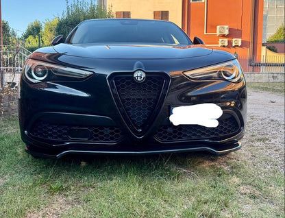 ART. 0233 SPLITTER STELVIO 2016+ NERO LUCIDO