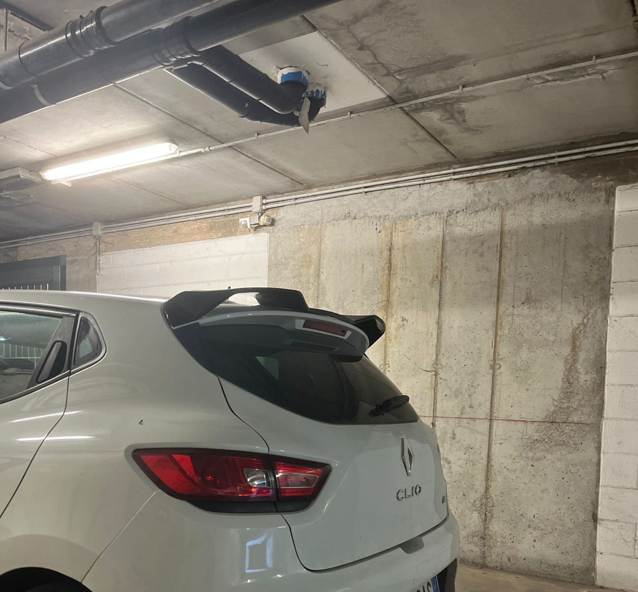 ART. 0414 SPOILER CLIO 4 IV 2012-2018 NERO LUCIDO