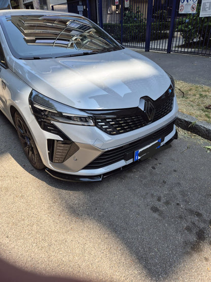 💕ART.2025 SPLITTER  RENAULT  CLIO 5 2023+ NERO LUCIDO💕