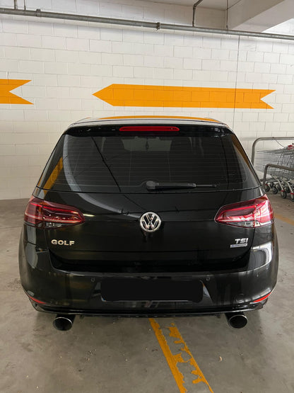 ART. 1587 DIFFUSORE VW GOLF 7 2012-2016 LOOK GTI NERO LUCIDO