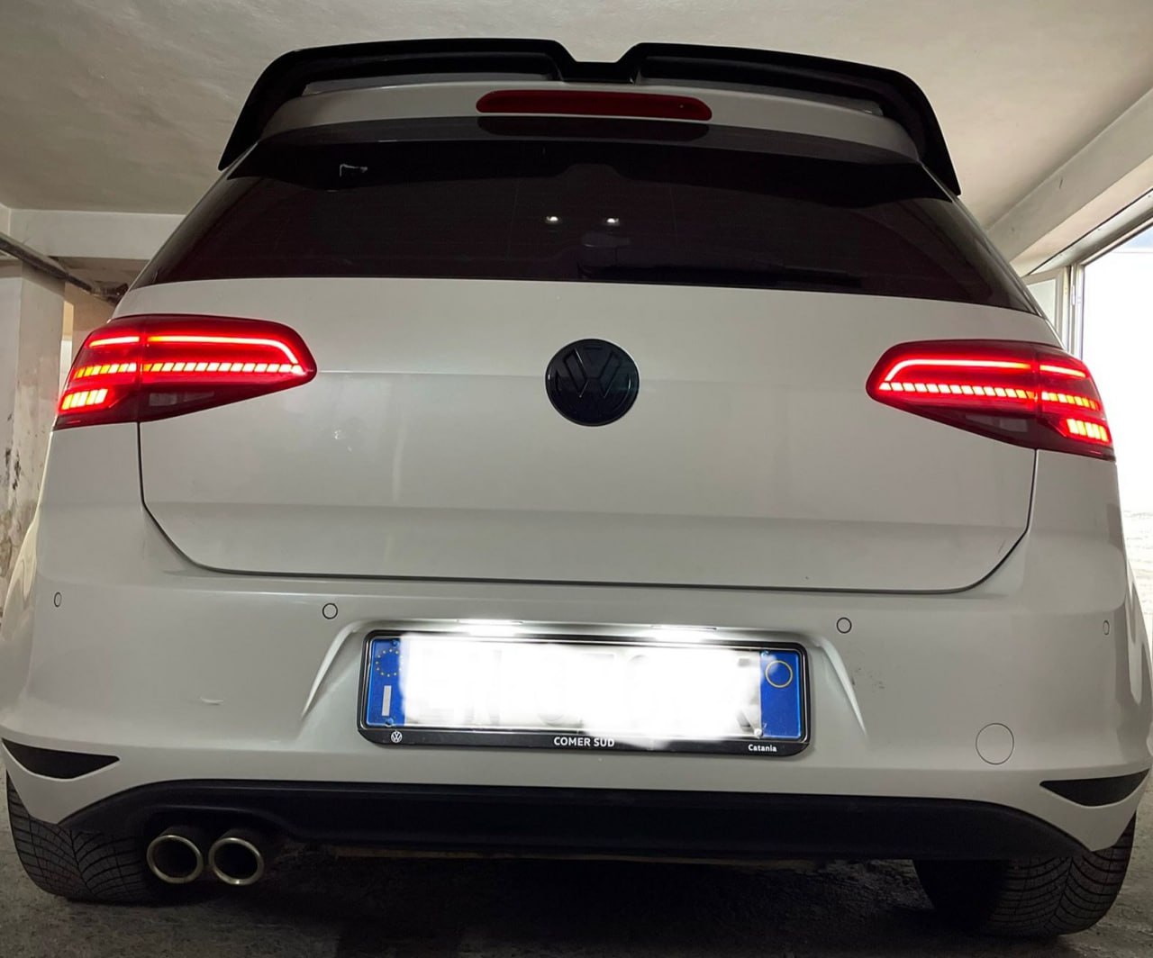 ART. 0479 SPOILER GOLF 7 GOLF 7.5 2012-2020 OETTINGER NERO LUCIDO