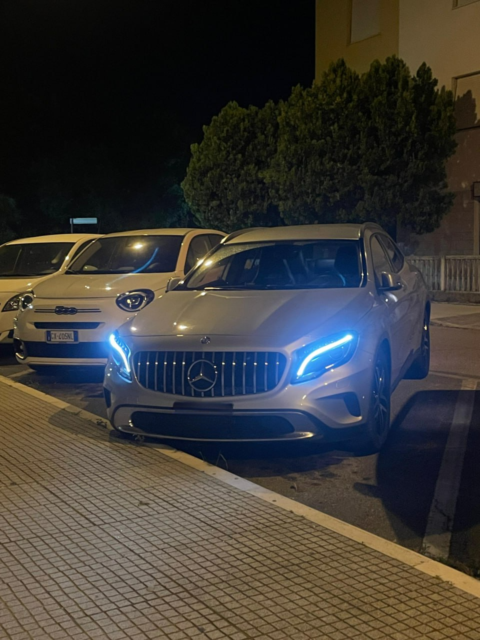 ART.2498   Griglia  cromata per Mercedes GLA (X156)  Panamericana GT