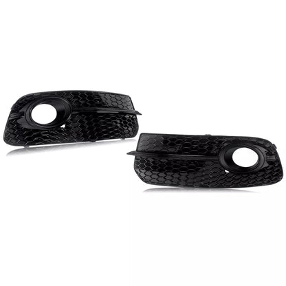 ART.2497 GRIGLIE FENDINEBBIA  Audi  Q5 8R  STANDARD LOOK SQ5 NERO LUCIDO