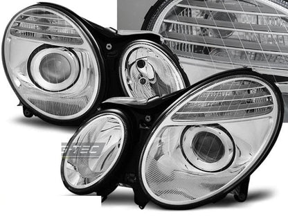 💕ART.2499 FARI ANTERIORI MERCEDES CLASSE E W211 2002-2009 XENON + ANGEL💕