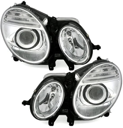 💕ART.2499 FARI ANTERIORI MERCEDES CLASSE E W211 2002-2009 XENON + ANGEL💕