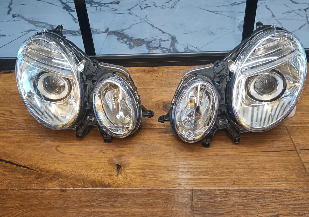 💕ART.2499 FARI ANTERIORI MERCEDES CLASSE E W211 2002-2009 XENON + ANGEL💕