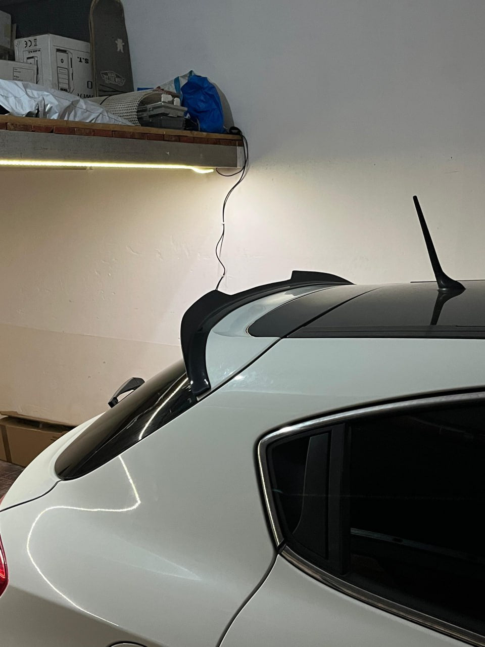 ART. 1850 SPOILER ALFA  ROMEO GIULIETTA 2010-2020 NERO LUCIDO