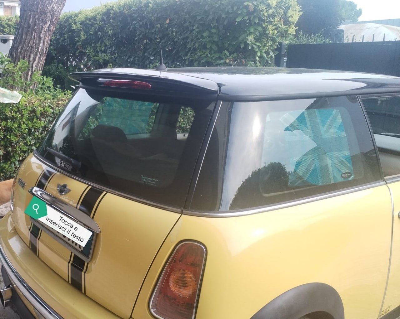 ART. 0154 SPOILER MINI R56 2006-2011 LOOK JCW NERO LUCIDO