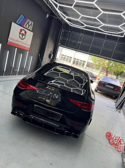 ART. 1099 SPOILER BAGAGLIAIO MERCEDES CLS C257 2019+ LOOK AMG NERO LUCIDO