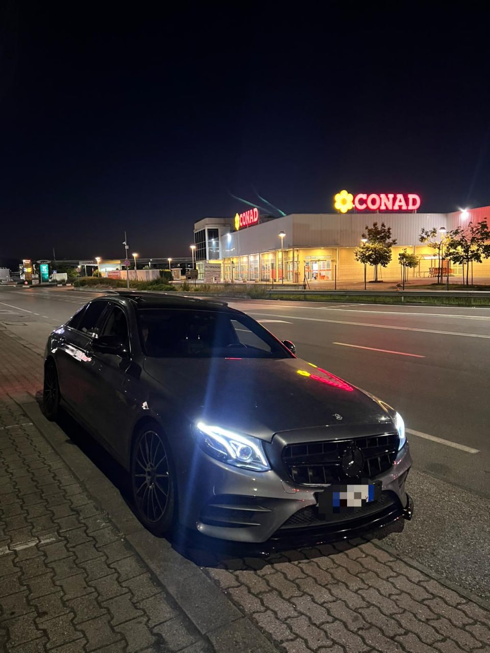 ART. 0011  SPLITTER MERCEDES W213 CLASSE E